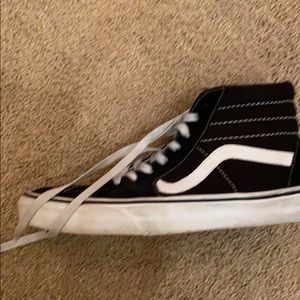 vans size 9 womens high top